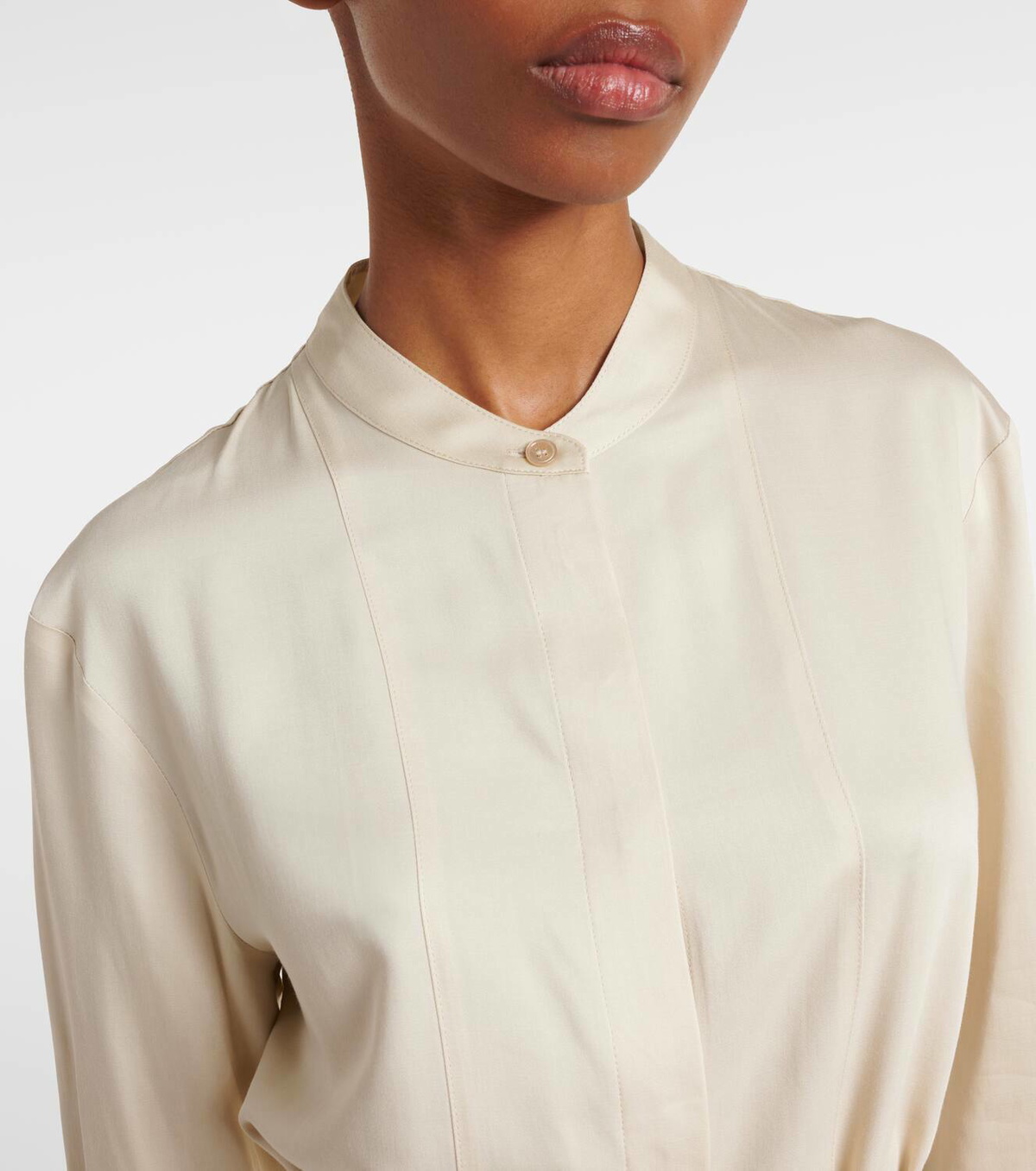 Joseph Rosan belted midi dress