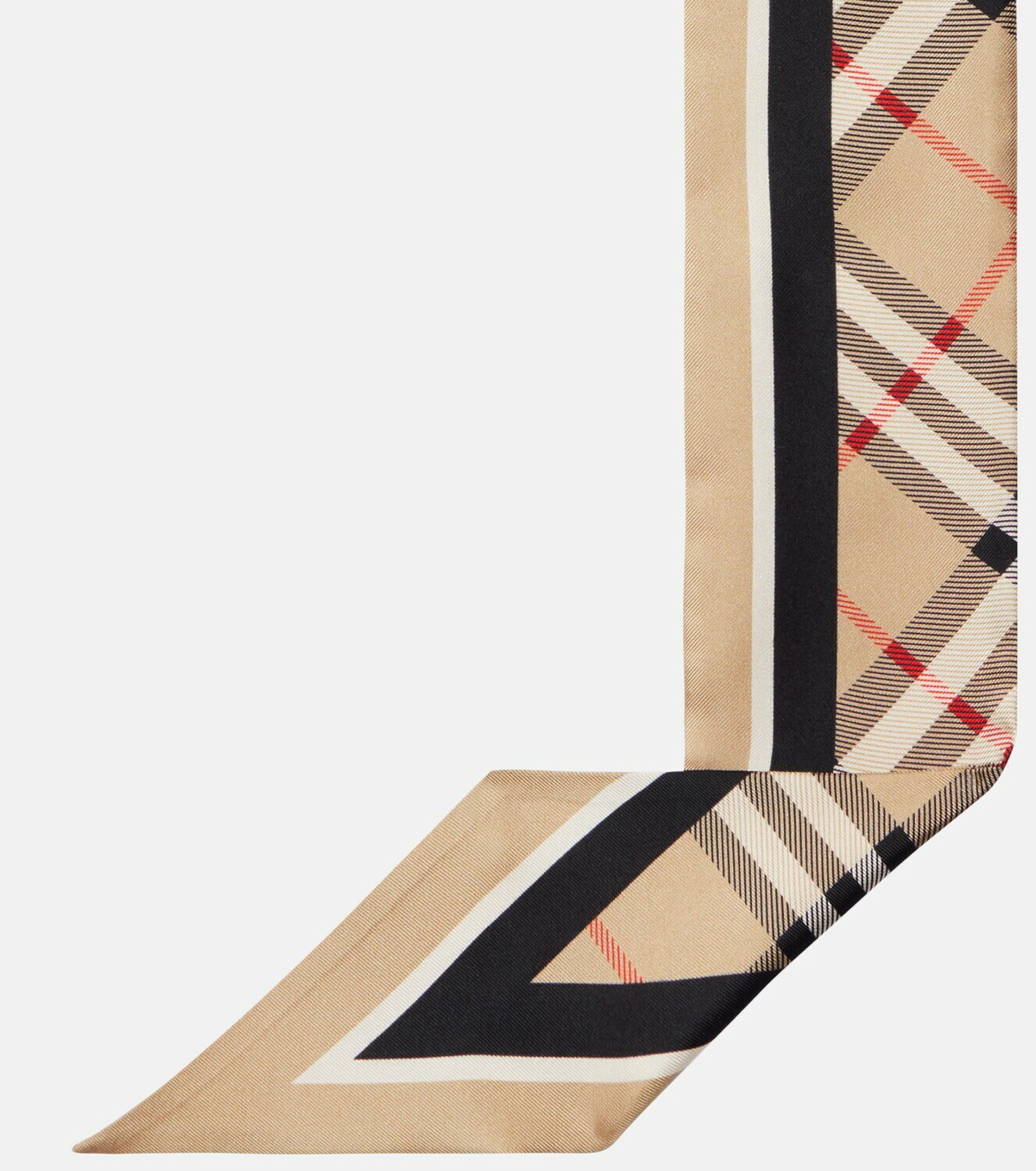 Burberry Burberry Check silk scarf
