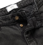 AMI - Tapered Denim Jeans - Black