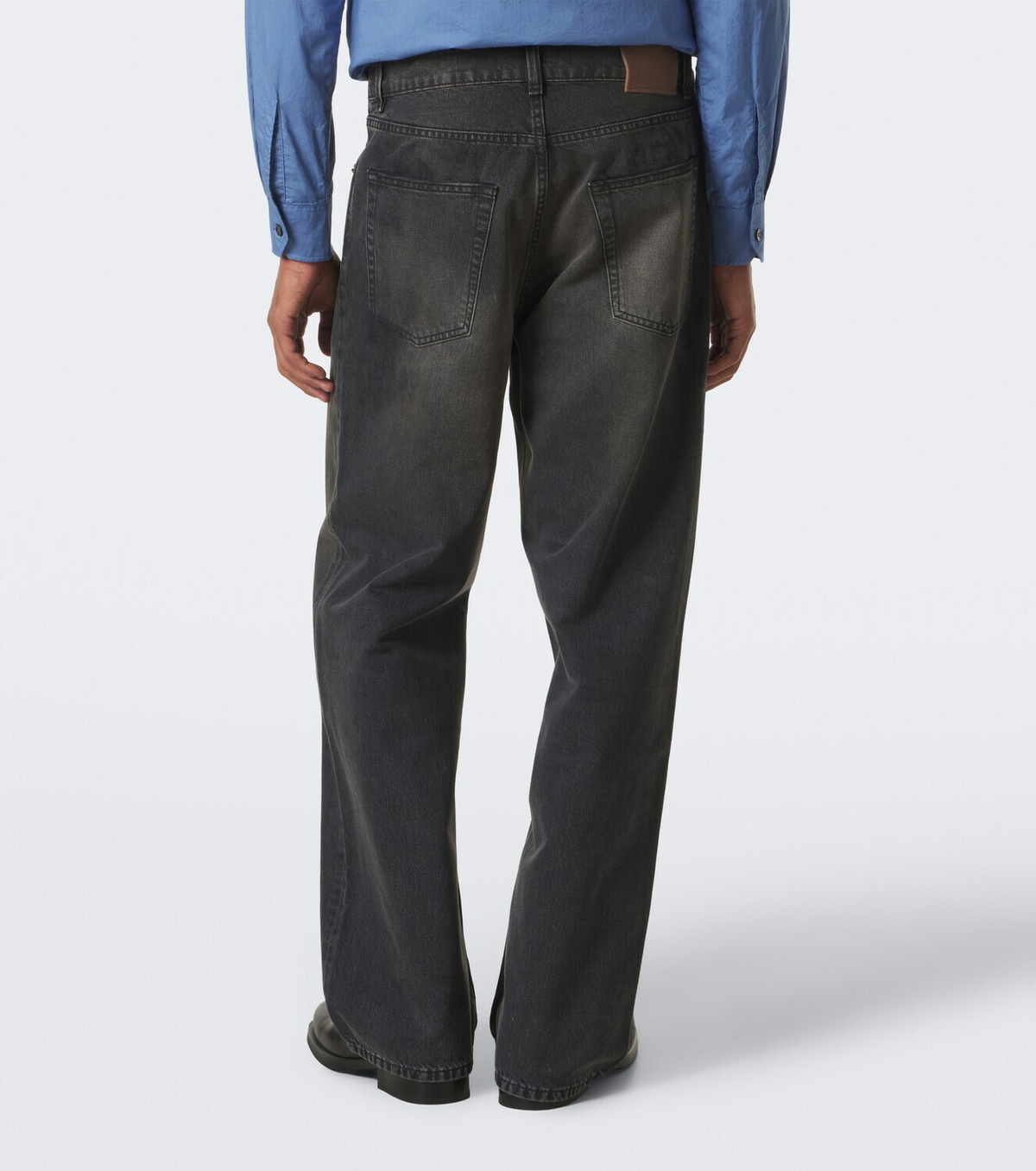 Our Legacy Vast Cut faded wide-leg jeans