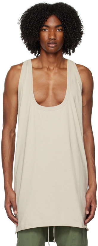 Photo: Rick Owens Off-White Fog Tank Top