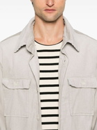 FAMILY FIRST - Brushed Effect Shirt Jacket