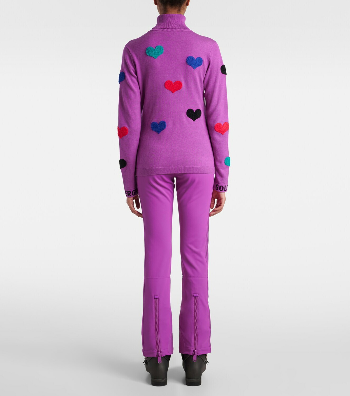 Goldbergh Bacio appliqués turtleneck sweater
