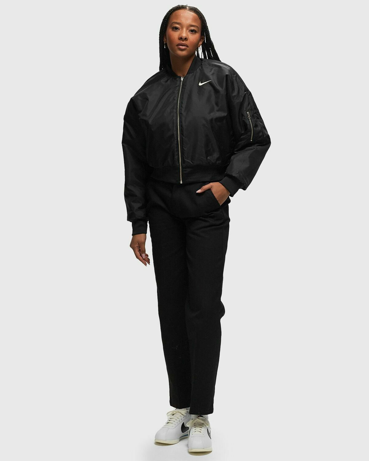 【Nike】 NSW Reversible Faux Fur Bomber Jacket Nike Sportswear Reversible Faux Fur Bomber Jacket | eBay