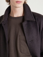 LEMAIRE - Cotton and Linen-Blend Jersey T-Shirt - Brown