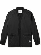 And Wander - Nylon-Ripstop Cardigan - Black