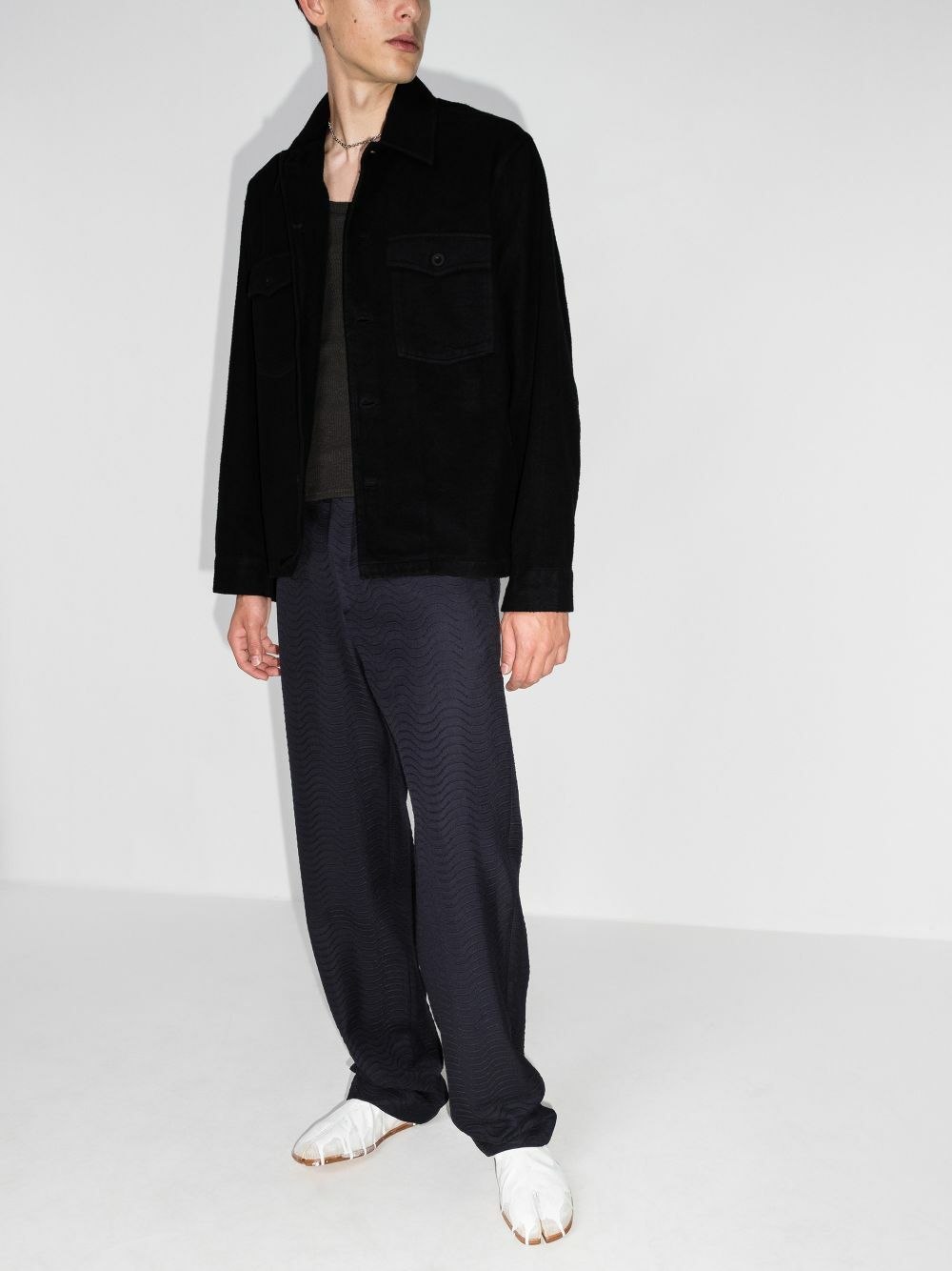 OUR LEGACY Evening Cotton Shirt Jacket Our Legacy