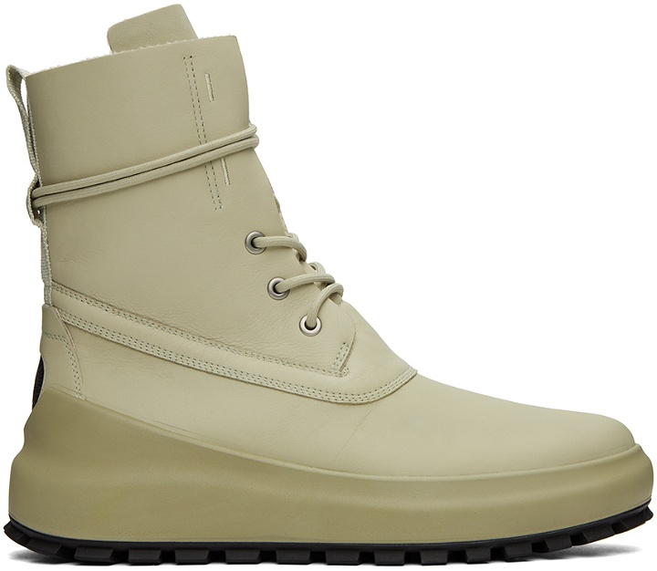 Photo: Stone Island Shadow Project Off-White Duck Boots