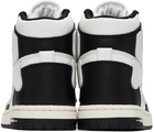 AMIRI Black & White Skel Top Hi Sneakers