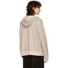 Chimala Beige French Terry Hoodie
