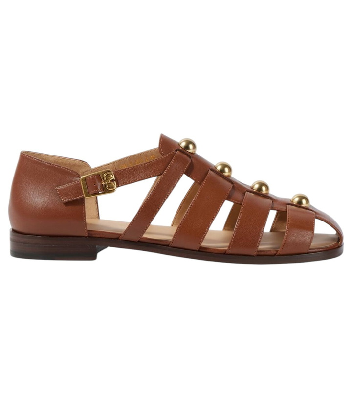 Photo: Valentino Garavani Studded leather fisherman sandals