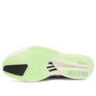 Adidas Running adidas Adizero Adios Pro 4 Sneaker in White/Collegiate Purple/Lime Burst