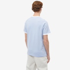 Adidas Men's 3-Stripes T-Shirt in Blue Dawn
