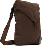 C.P. Company Brown Nylon B Messenger Bag