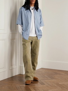 Acne Studios - Sandrok Oversized Cotton-Blend Poplin Shirt - Blue