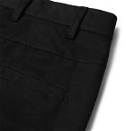 Bottega Veneta - Black Tapered Cotton-Gabardine Trousers - Black