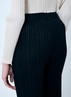 Pleats Please Issey Miyake Pleated Cropped Pants