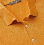 Loro Piana - Linen-Jersey Polo Shirt - Yellow