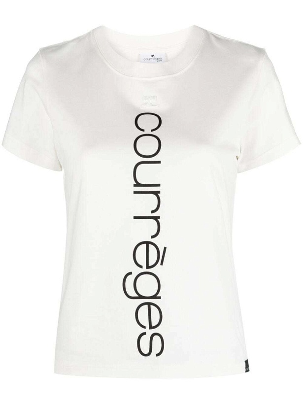 Photo: COURRÈGES - Logo Cotton T-shirt