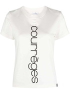 COURRÈGES - Logo Cotton T-shirt