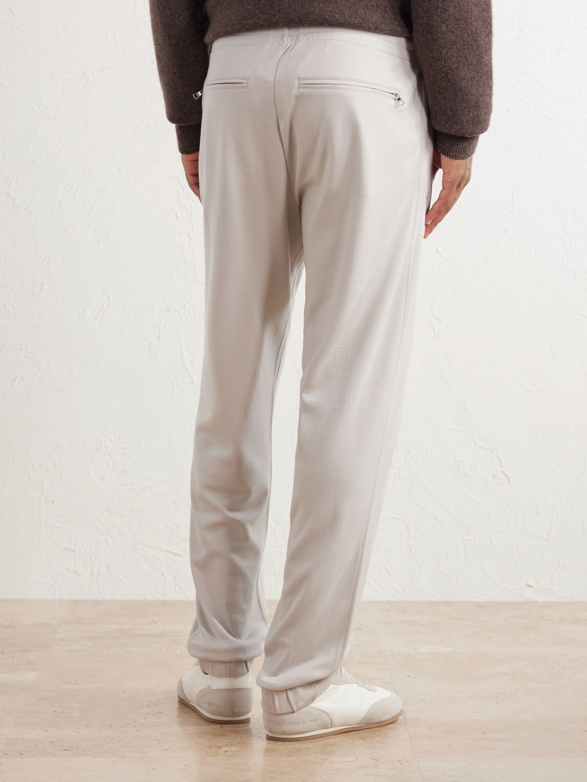 Orlebar Brown - Tapered Wool-Jersey Sweatpants - Neutrals