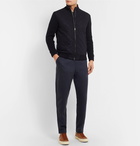 Loro Piana - Slim-Fit Tapered Stretch-Cashmere Sweatpants - Men - Navy