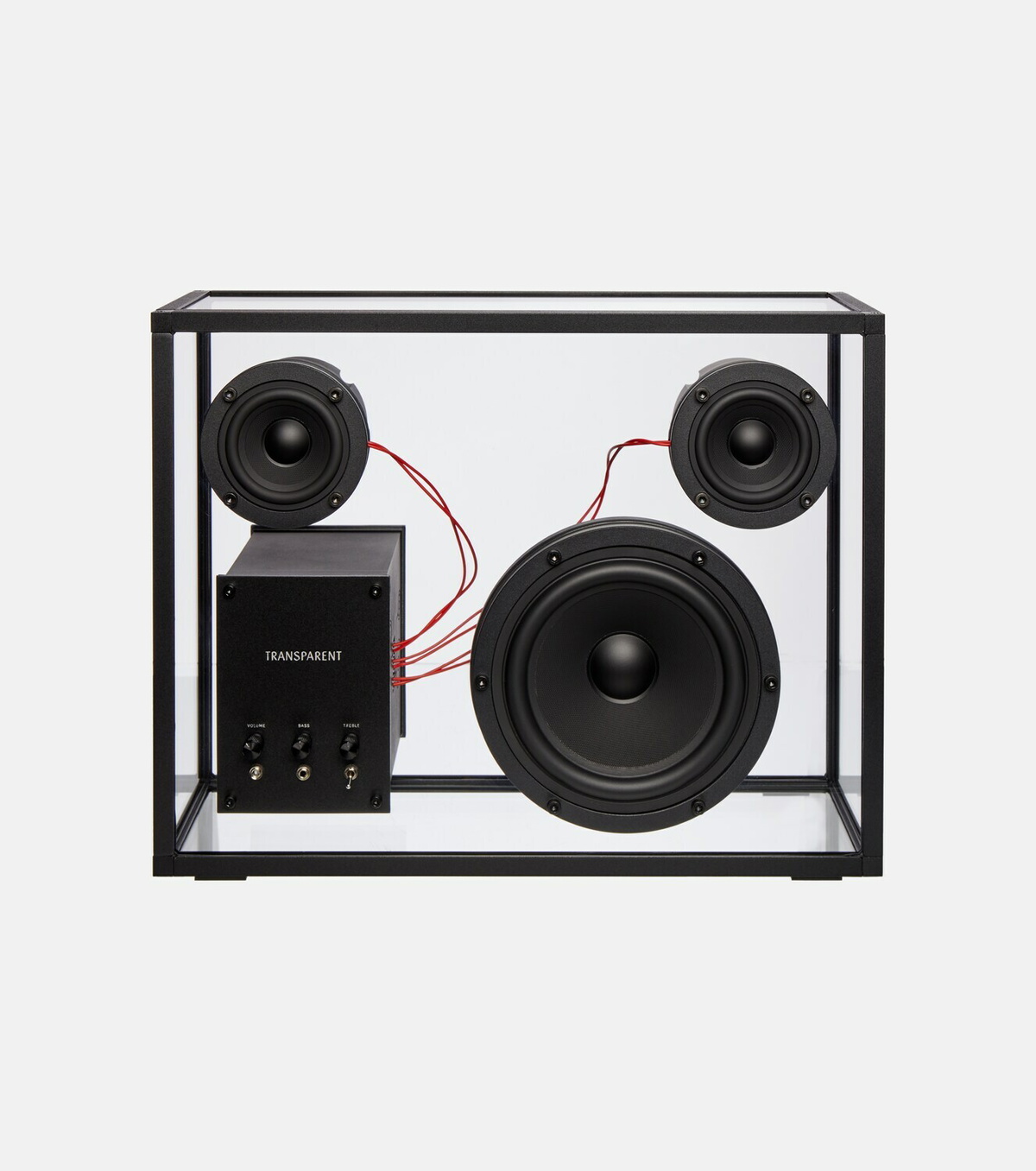 Transparent Transparent glass speaker