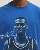Mitchell & Ness NBA ULTIMATE PLAYER TEE VINTAGE LOGO ORLANDO MAGIC PENNY HARDAWAY #1 Blue Mens Shortsleefe