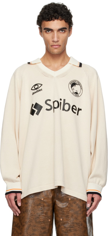 Photo: doublet Off-White Team Spiber Football Sweater