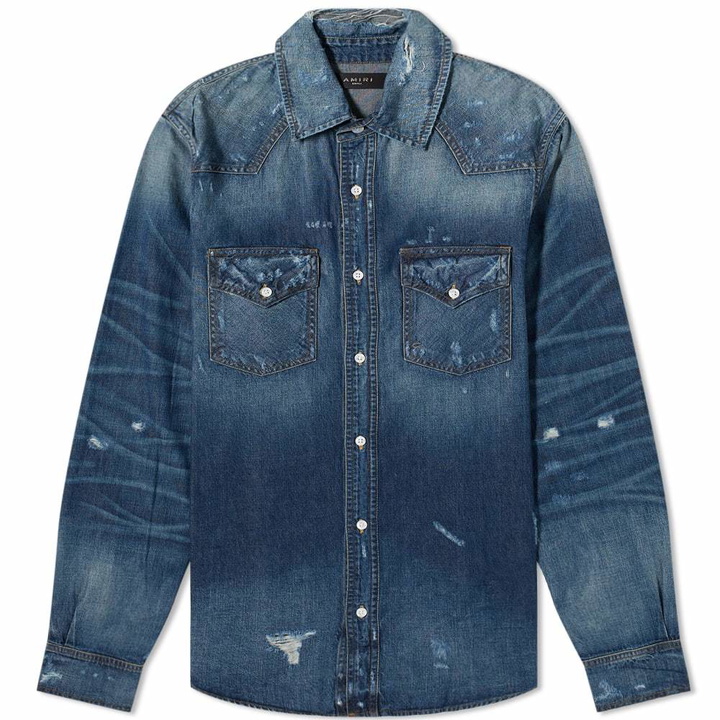 Photo: AMIRI Core Denim Western Shirt