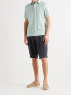 HUGO BOSS - Linen Shorts - Blue