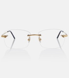 Cartier Eyewear Collection - Panthère de Cartier rectangular glasses