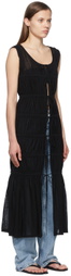 PERVERZE Black Cotton Dress