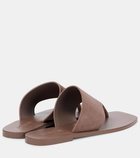 A.Emery Paton suede slides