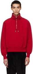 AMI Paris Red Ami De Cœur Sweatshirt