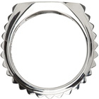 Emanuele Bicocchi Silver Open Signet Ring