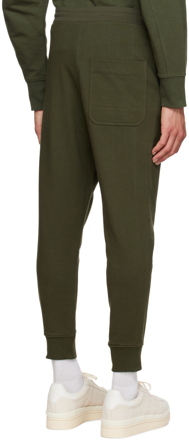 Y3 Khaki Classic Cuffed Lounge Pants Y3