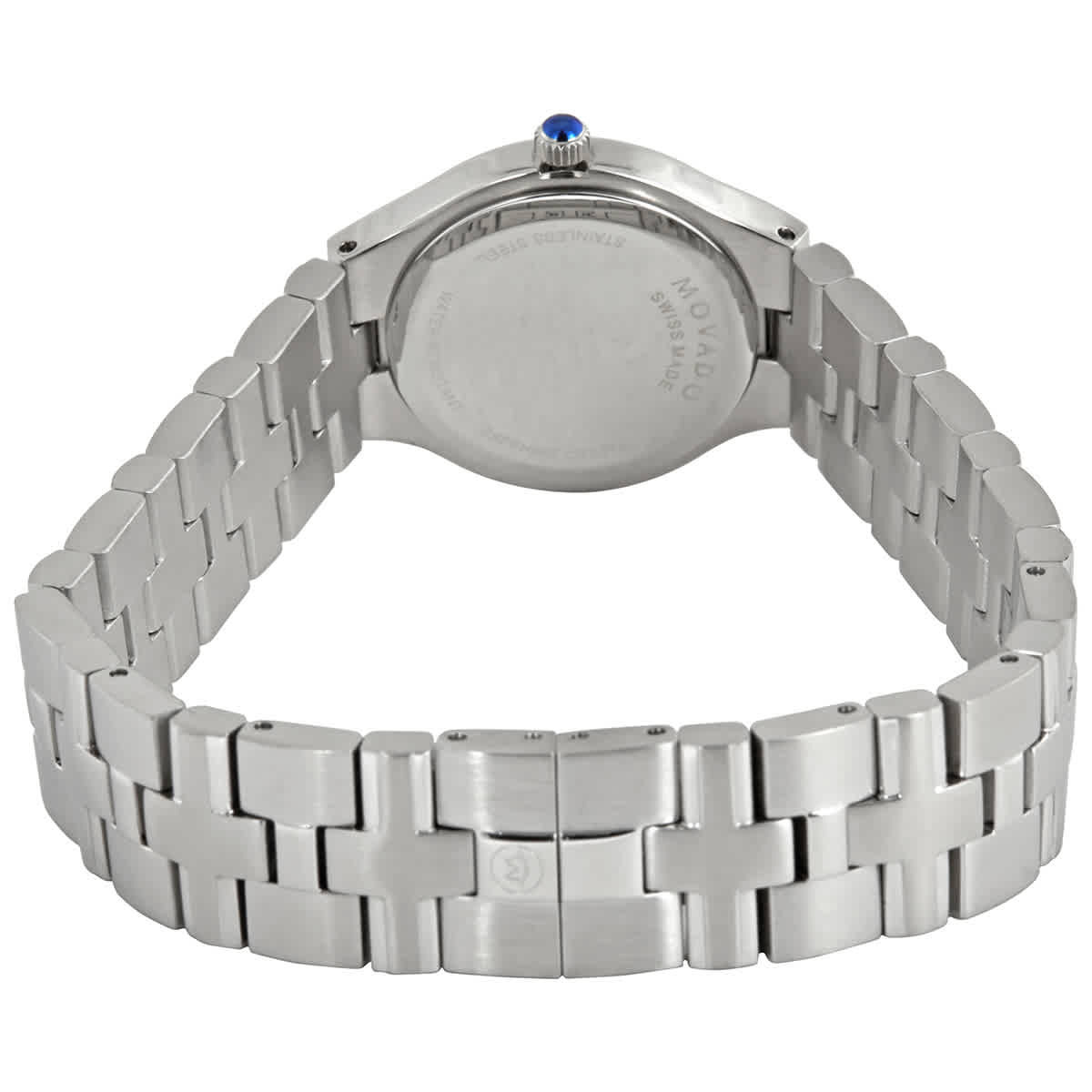 Movado Juro Quartz Black Dial Ladies Watch 0607444 Movado