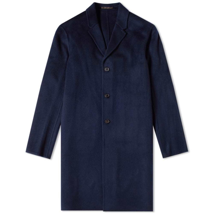 Photo: Acne Studios Chad Classic Coat Dark Blue