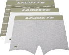 Lacoste Three-Pack Multicolor Casual Boxers