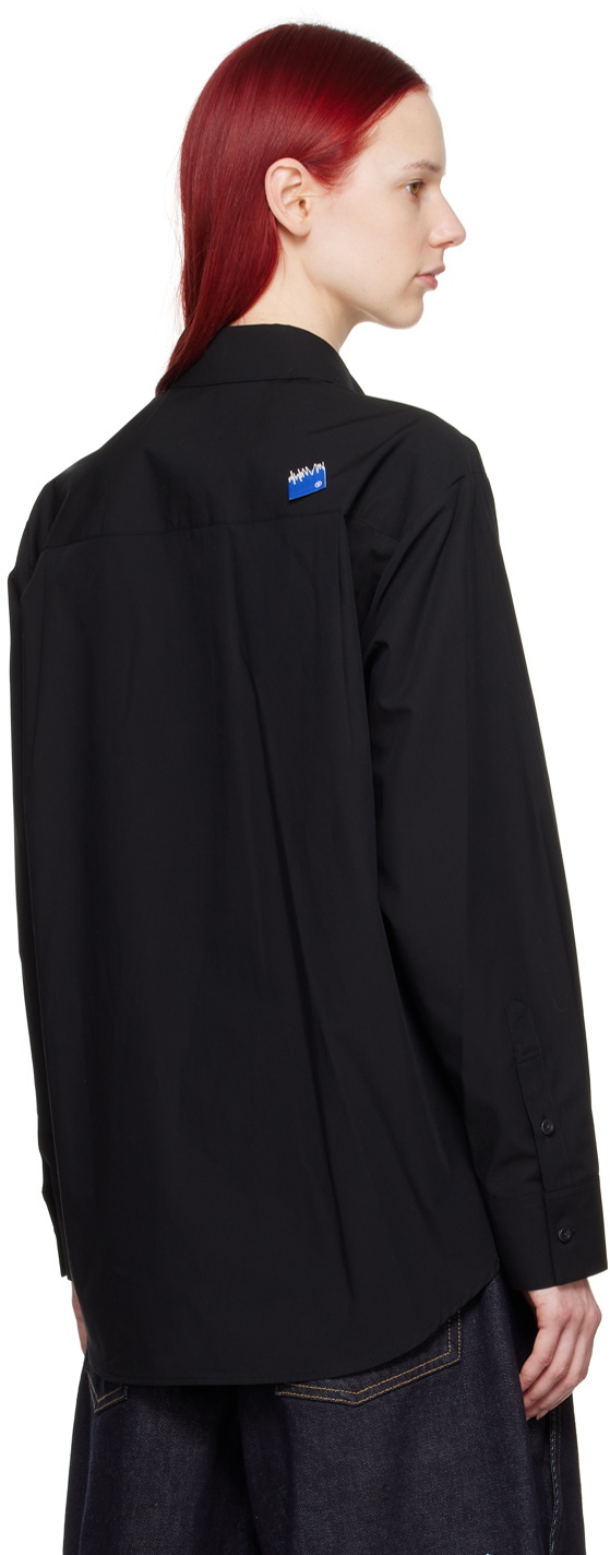 ADER error Black TRS Tag Shirt