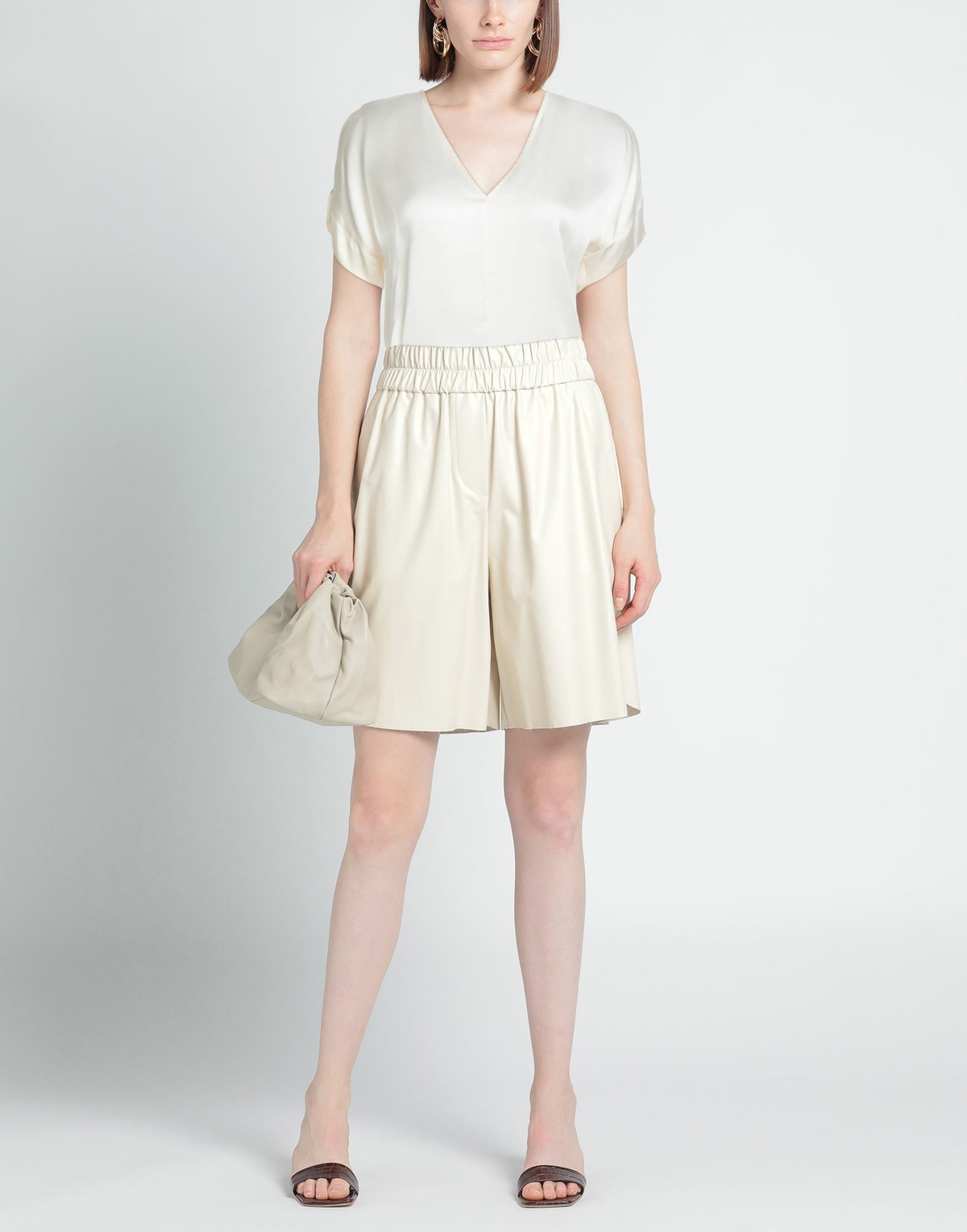 Alessia Santi Womens Top in Ivory