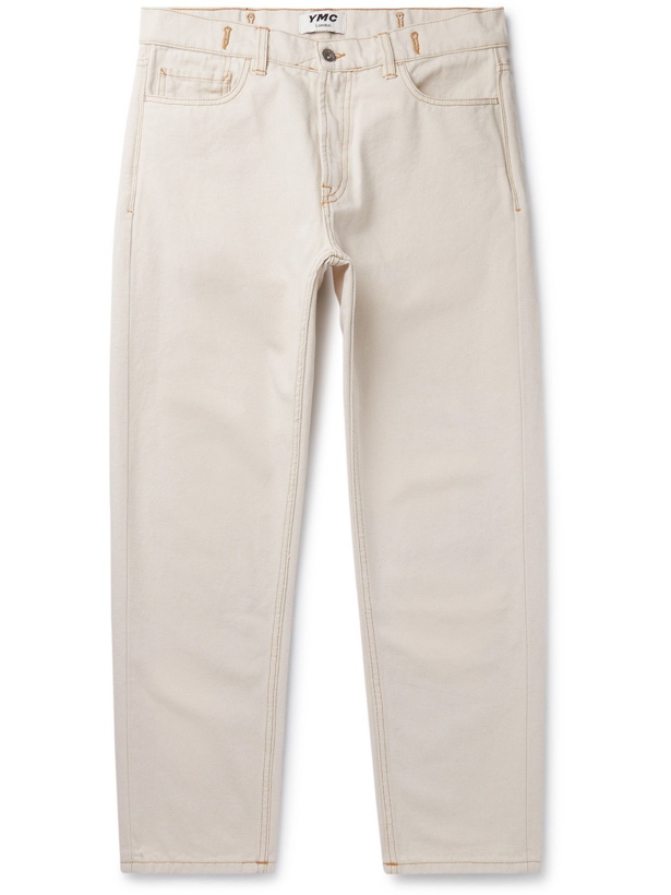 Photo: YMC - Garment-Dyed Denim Jeans - Neutrals