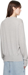 TOTEME Gray Crewneck Sweater