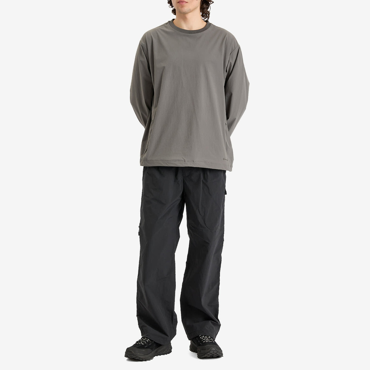Snow Peak Men's Active Comfort Pullover in Grey