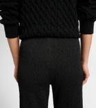 The Row Silk culottes