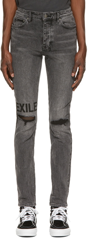 Photo: Ksubi Grey 'Exile' Trashed Chitch Jeans