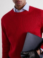 Saman Amel - Gio Silk Sweater - Red