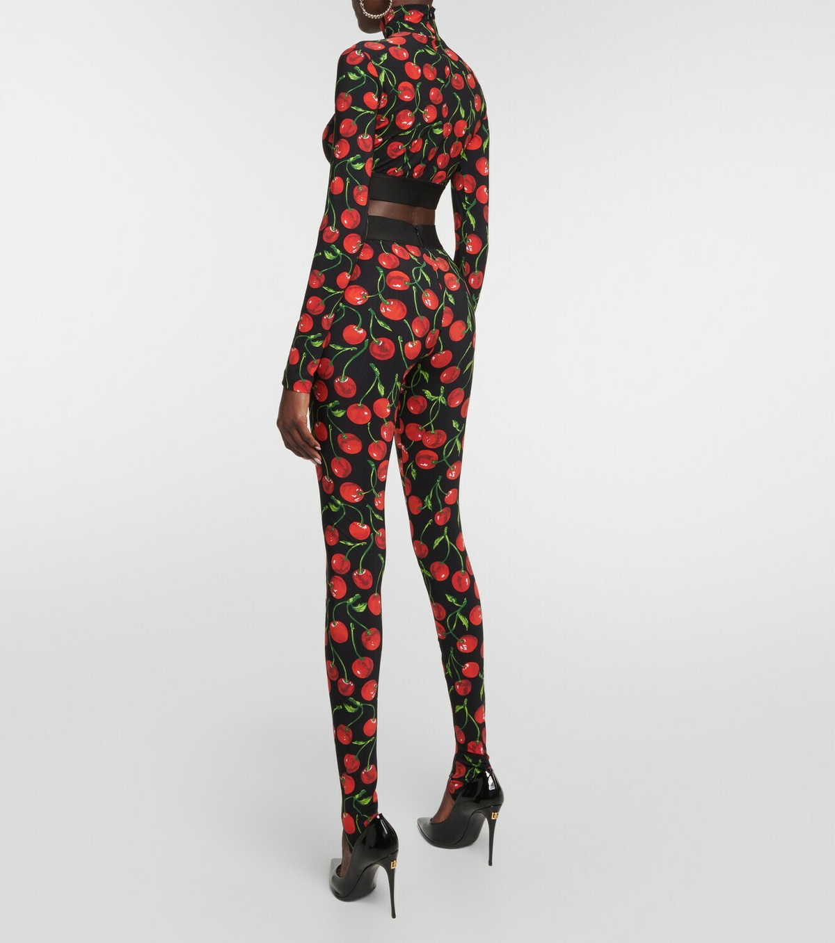 Dolce&Gabbana Printed jersey leggings Dolce & Gabbana