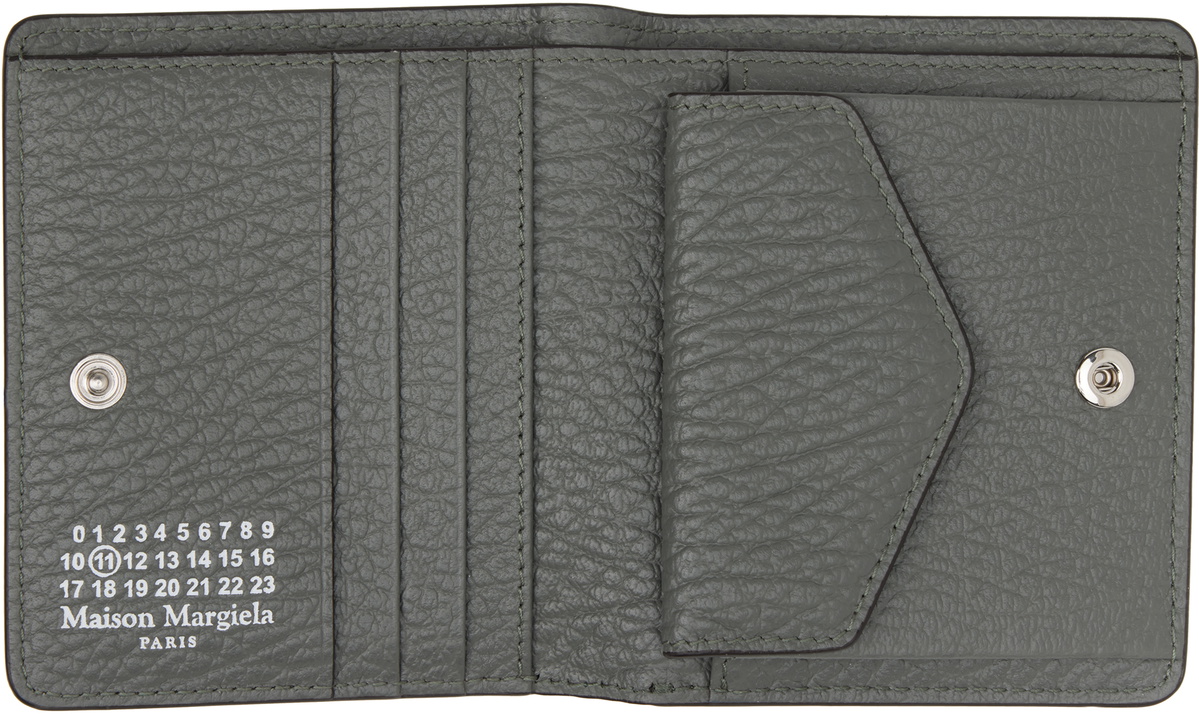 Maison Margiela Gray Clip 2 Wallet Maison Margiela